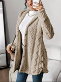 ANGELICA™|CARDIGAN CON CAPPUCCIO