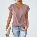 Maia | Top Annodato con Scollo a V