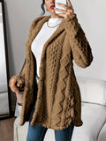 ANGELICA™|CARDIGAN CON CAPPUCCIO